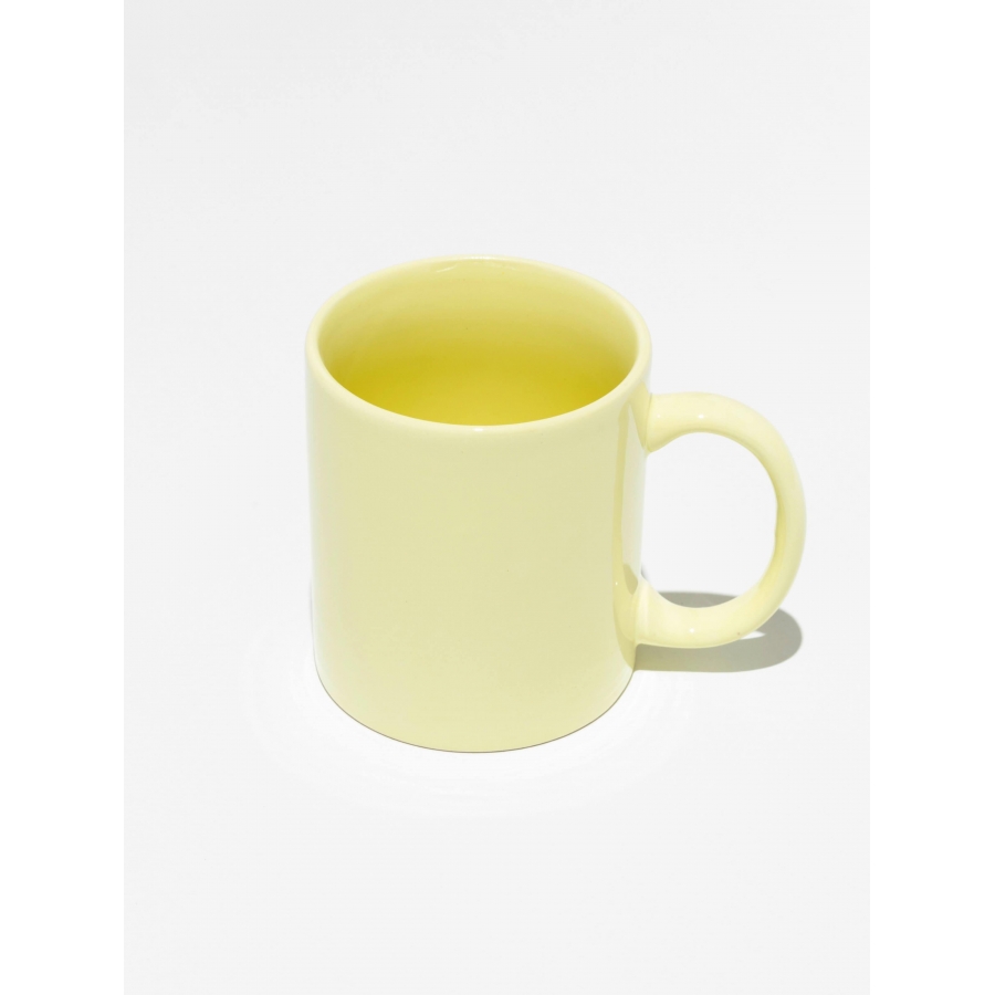 Pastel Sarı Kupa Bardak