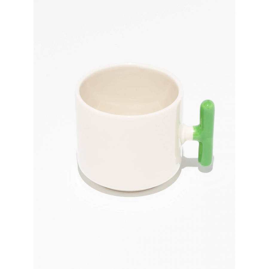 Kulpu Yeşil Latte Fincanı