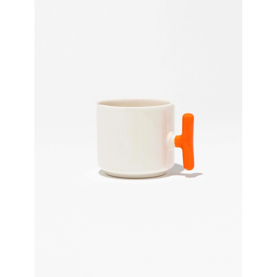 Kulpu Turuncu Latte Fincanı